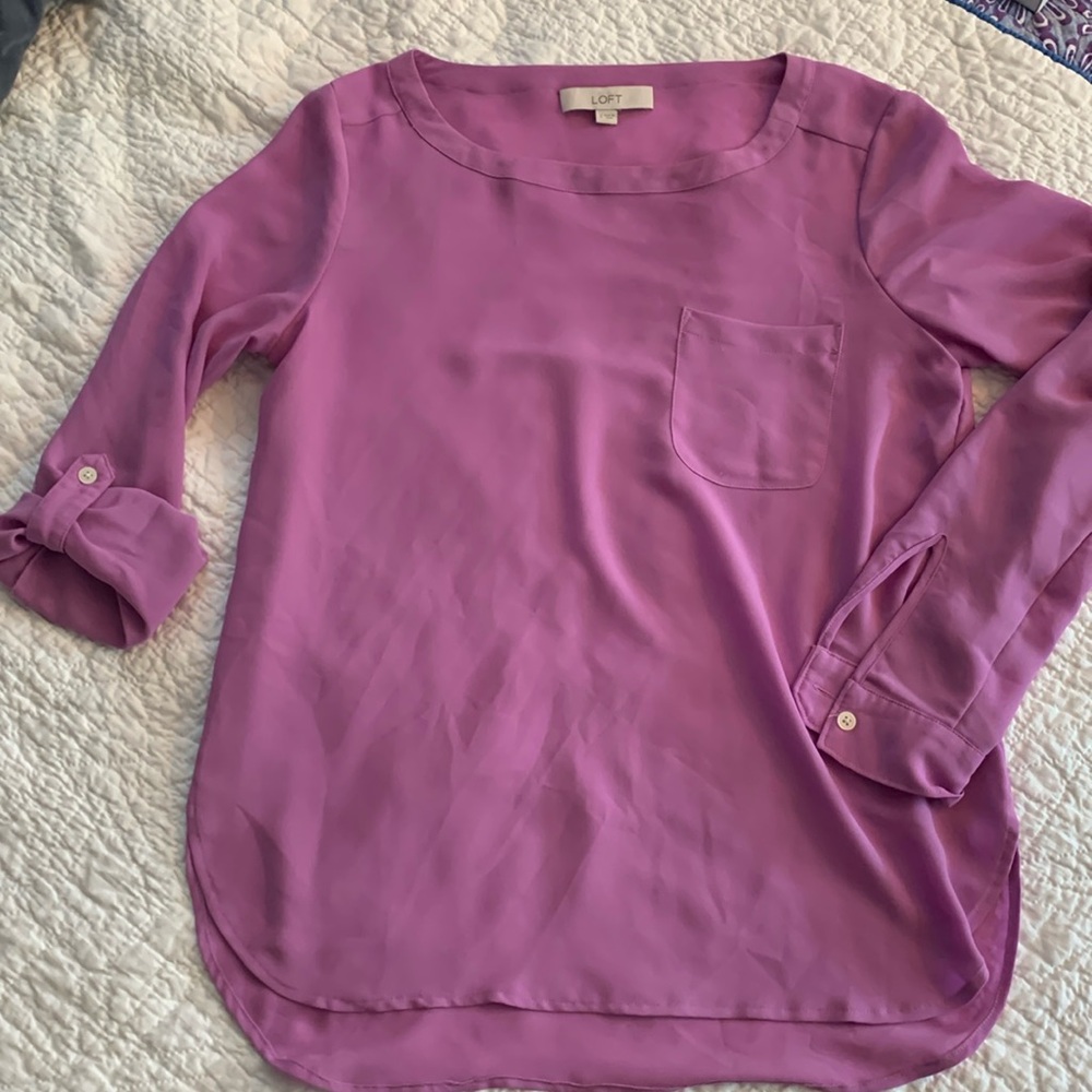Loft tunic blouse